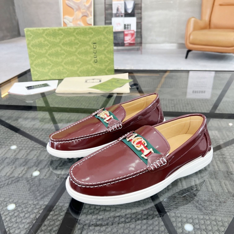 G*u*i leather shoes